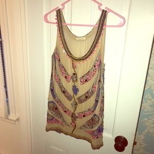 🌀Renzo + kai beaded shirt